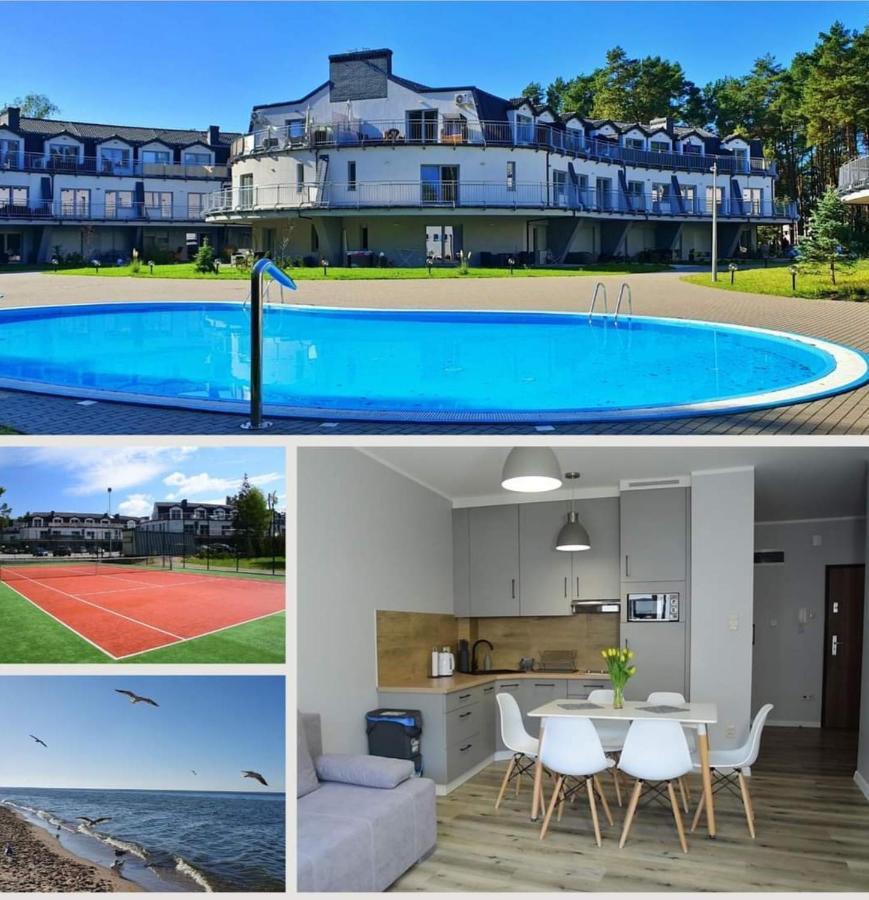 Apartamenty Z Tarasami "Mietowy Spokoj 15" "Romantyczna Szarosc 16" "Niebieska Elegancja 17" Maksymalnie Dla 6 Osob Pobierowo Eksteriør billede